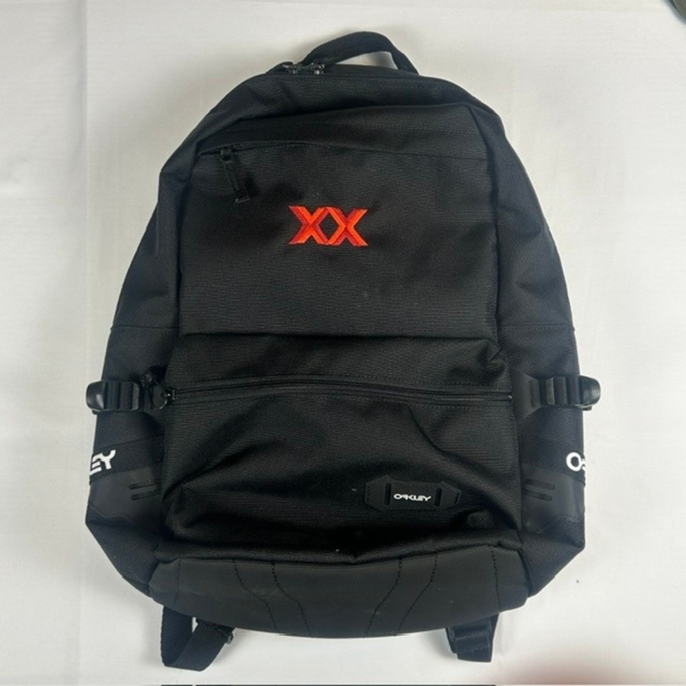 Oakley Enduro 25L 4.0 Backpack Black Red XX Logo Laptop Bag FOS900544 02E